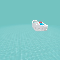 Croc with shoe charm