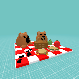 Capybara’s On A Lovely Picnic