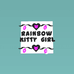 For rainbow kitty girl!