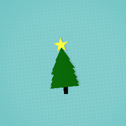 2d x - mas tree