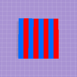 Red and blue s trips