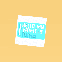 Hellu My Name Is Nina