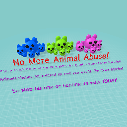Dont hurt animals