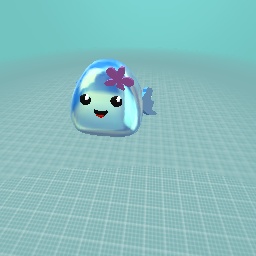 Cute bubble fish blob