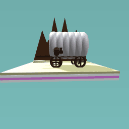 Wagon in the past