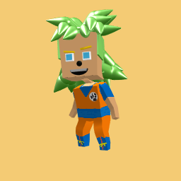 Goku super Saiyan green