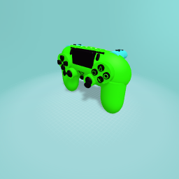 Green ps4 controller