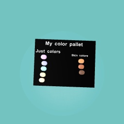 My color pallet