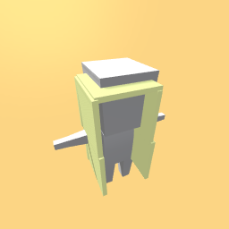 Hair to go with bun i made lol