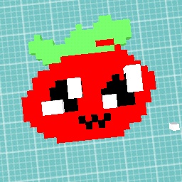 i think my pet tomato likes u :)