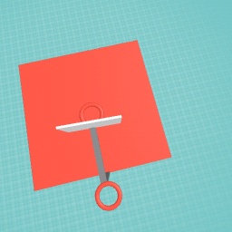 basketball court with netball rim on the back