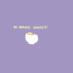 I love pasta!!