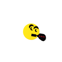 singing emoji