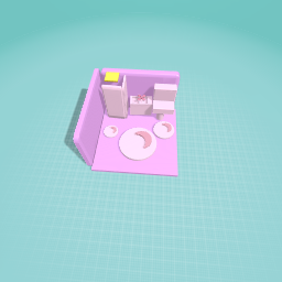 kawaii pink bathroom