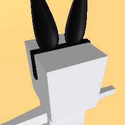 Black Bunny Ears