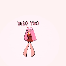I love so much zero two