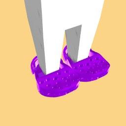 Purple shoes