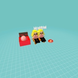 A buddy bench with fidgets