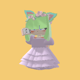 Cat princess without legs