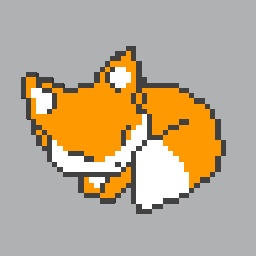 Pixel art Fox