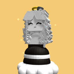 snow cute angel girl