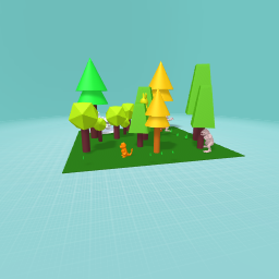 the pokemon forrest.