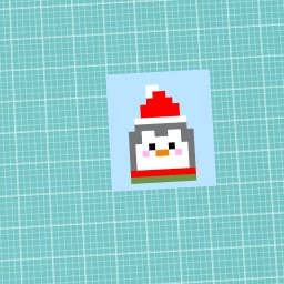 Christmas penguin