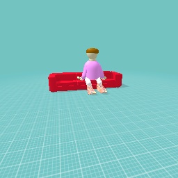 Person on a couch