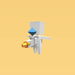 Floating Crystal Rocket Container