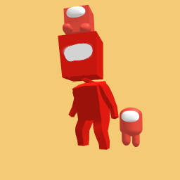 Red among us person