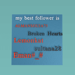 best follower