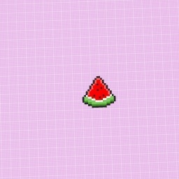 Pixel watermelon