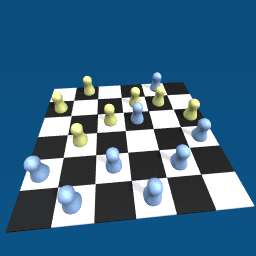 A chess game