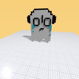 The blocky wizard
