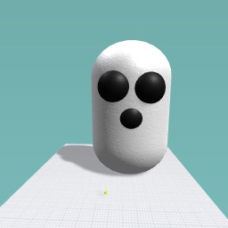 Sad ghost boy