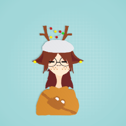 christmas riendeer girl