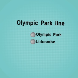 Olympic Park line