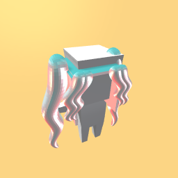 Pink n’ blue Pigtails