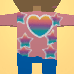 Rainbow heart free copy