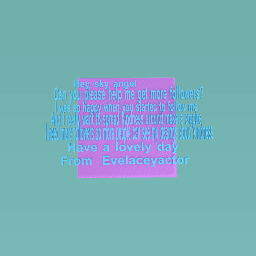 Pls help me get more follewers 