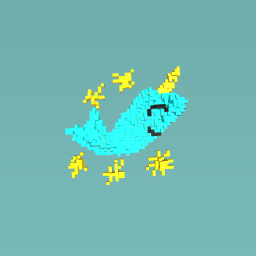 Narwhal in the ocean