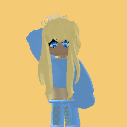 Blue girl aesthetic version