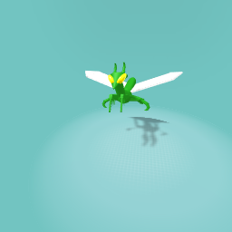 Male flying praying mantis