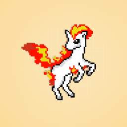 Fire unicorn