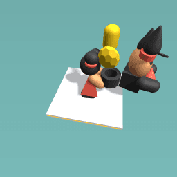 Pucca With a fkower garu runing