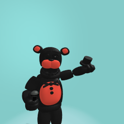 red and black freddy