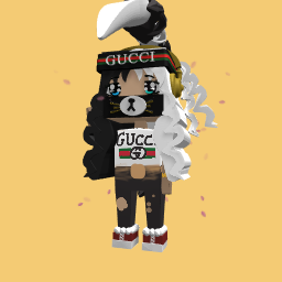 Girl in gucci