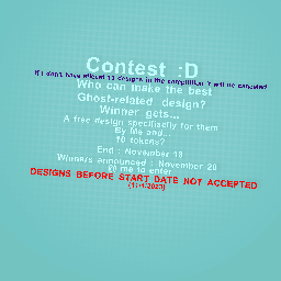 Contest announcement