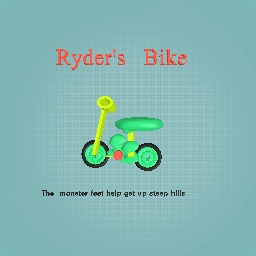 Ryder's Bike with Monster Feet Power