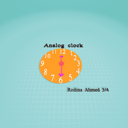 Analog clock